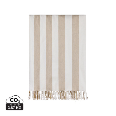 Logotrade business gifts photo of: VINGA Ornos GRS recycled cotton hammam towel