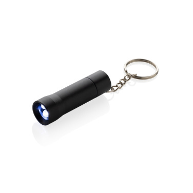 Logotrade promotional item picture of: Flash RCS recycled aluminium keychain torch