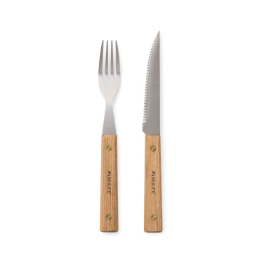 Logotrade promotional item image of: VINGA Paso 8 pcs bbq cutlery set