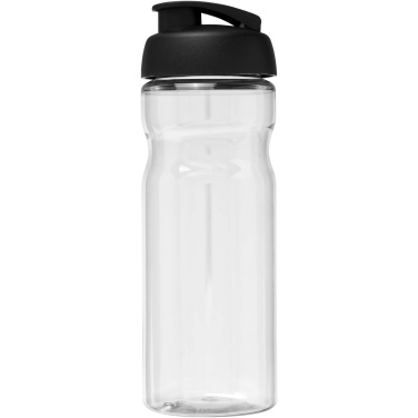 Logo trade promotional merchandise image of: H2O Active® Eco Base 650 ml flip lid sport bottle