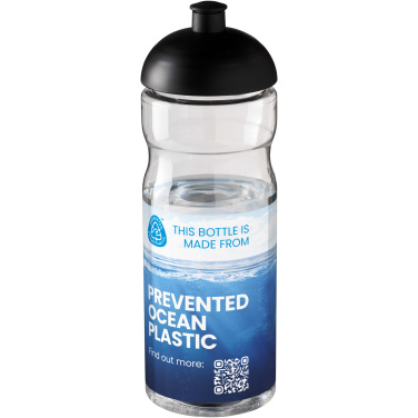 Logo trade corporate gifts picture of: H2O Active® Eco Base 650 ml dome lid sport bottle