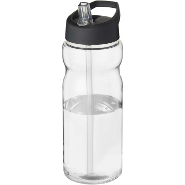 Logo trade promotional gifts image of: H2O Active® Eco Base 650 ml spout lid sport bottle