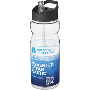 Logotrade promotional merchandise photo of: H2O Active® Eco Base 650 ml spout lid sport bottle