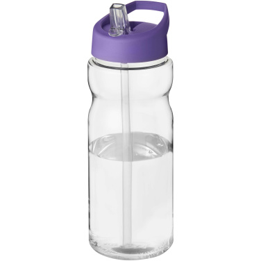 Logotrade promotional merchandise photo of: H2O Active® Eco Base 650 ml spout lid sport bottle