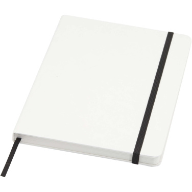 Logotrade advertising products photo of: Holm A5 stone paper hard cover notebook with lined pages