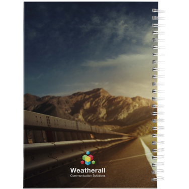 Logo trade promotional product photo of: Desk-Mate® A5 hard cover undated diary