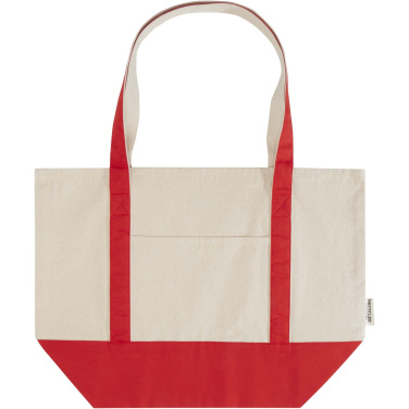 Logotrade promotional gift image of: Sam 320 g/m² GRS recycled cotton tote bag
