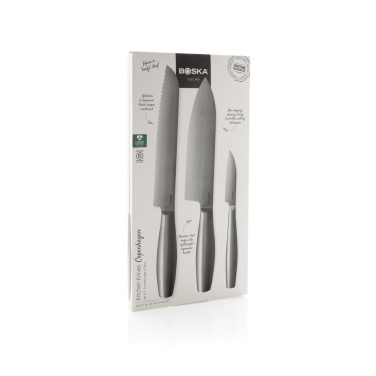 Logo trade promotional gift photo of: BOSKA Kitchen Knives Copenhagen, set of 3