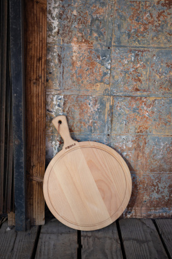 Logo trade promotional products image of: BOSKA Serving Board Round Amigo L