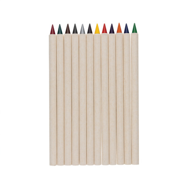Logotrade promotional product image of: Micki GRS infinity 12pc coloring pencil set