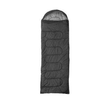Logo trade promotional merchandise photo of: Sleeping bag TROMES Schwarzwolf