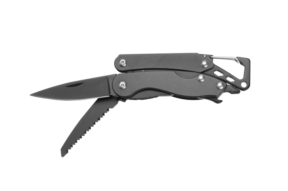 Logo trade corporate gifts picture of: Multitool AWU Schwarzwolf
