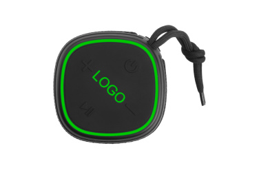 Logotrade corporate gift image of: Bluetooth speaker HERMON Schwarzwolf