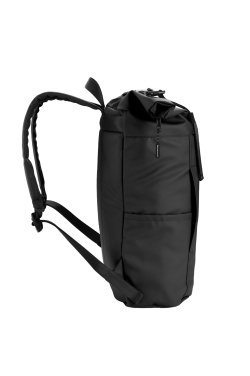 Logotrade promotional gift picture of: Rolltop backpack PEKTUSAN Schwarzwolf
