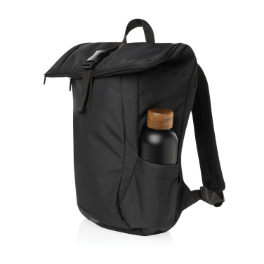 Logo trade promotional products picture of: Swiss Peak Aware™ RPET Leonard 15.6 inch laptop backpack