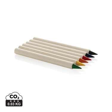 Logotrade promotional gift picture of: Micki GRS infinity 6pc colouring pencil set