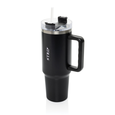 Logo trade advertising products picture of: Stadley RCS recycled steel tumbler 1200ML
