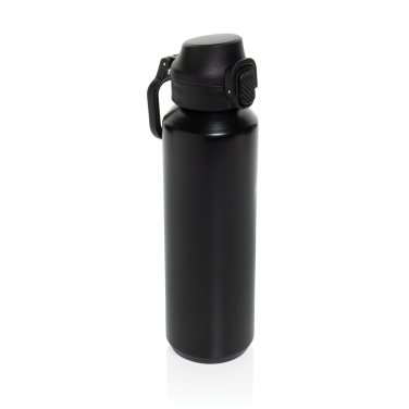 Logotrade advertising products photo of: Via RCS Re-steel lockable sport bottle 600ML
