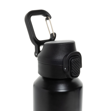 Logo trade promotional products image of: Via RCS Re-steel lockable sport bottle 600ML