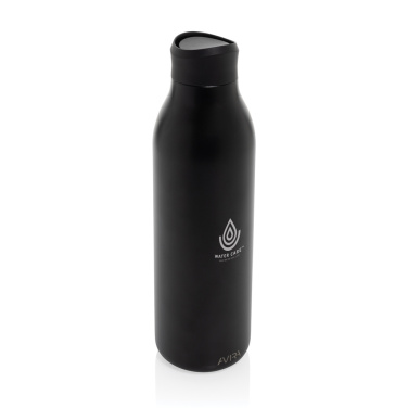 Logotrade promotional item picture of: Avira Alok RCS re-steel 360 waterbottle 600ML