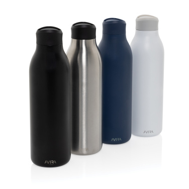 Logotrade promotional giveaway picture of: Avira Alok RCS re-steel 360 waterbottle 600ML