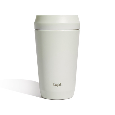 Logotrade corporate gift image of: Topl Recycled Steel To Go Tumbler Patented 360 Lid 354ml