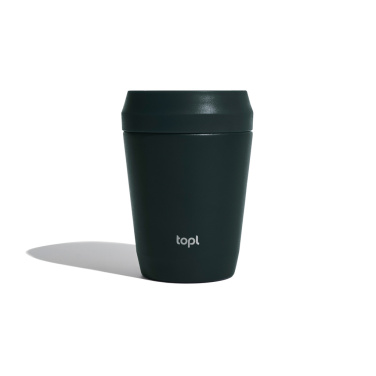 Logotrade promotional products photo of: Topl Recycled Steel To Go Tumbler Patented 360 Lid 235ml