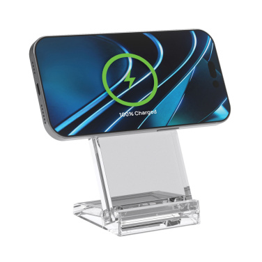 Logotrade business gift image of: Magcharge 15W magnetic wireless charging stand