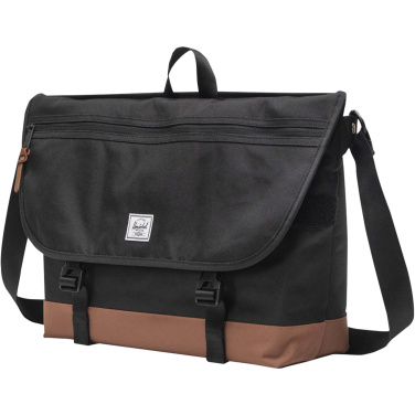 Logo trade business gifts image of: Herschel Cove recycled messenger bag 22.5L