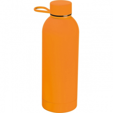 Logo trade promotional giveaway photo of: Stainless steel bottle Ostrava