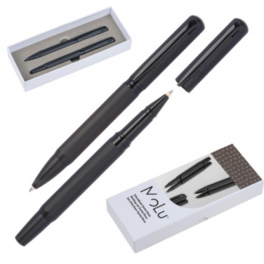 Logo trade promotional items picture of: Elegant MoLu writing set Santa Rosa