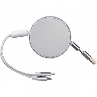 Logotrade promotional gift image of: Charging cable made from recycled aluminum Ostend
