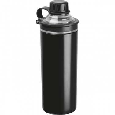 Logo trade promotional giveaway photo of: Double-walled stainless steel bottle Monza
