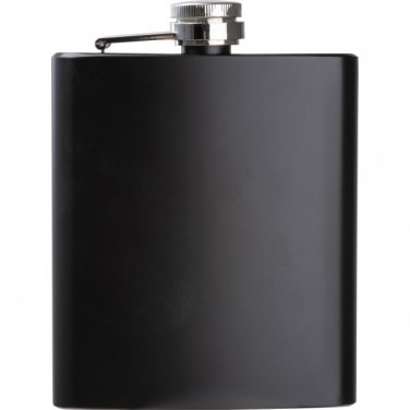Logo trade promotional gifts picture of: Stainless steel hip flask Sheffield