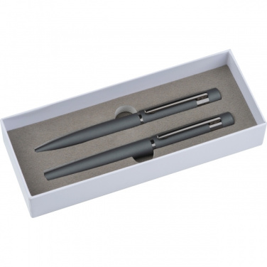 Logo trade promotional merchandise picture of: MoLu writing set Porto Velho