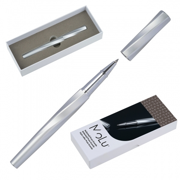 Logo trade advertising product photo of: MoLu brass rollerball Praia Grande