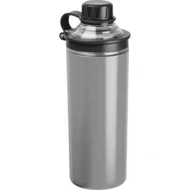 Logo trade advertising products image of: Double-walled stainless steel bottle Monza