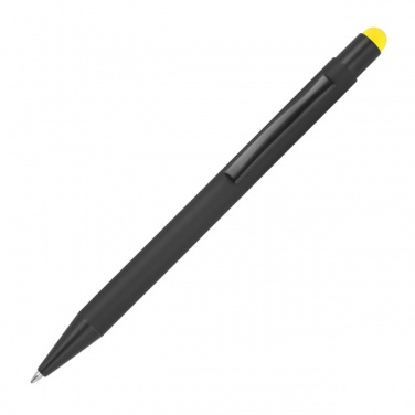 Logo trade promotional items image of: Metal ballpoint pen with touch function Ohara