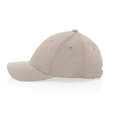 Logotrade advertising product picture of: Milo AWARE™ recycled heather 6 panel cap 200gr
