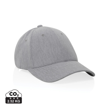 Logotrade promotional merchandise photo of: Milo AWARE™ recycled heather 6 panel cap 200gr