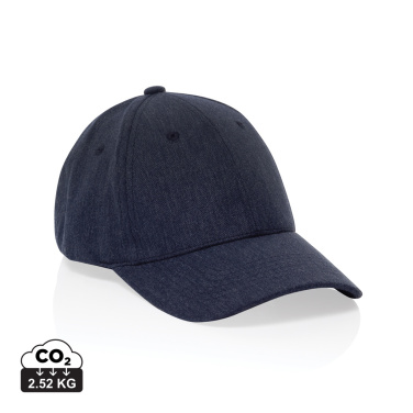 Logotrade promotional products photo of: Milo AWARE™ recycled heather 6 panel cap 200gr