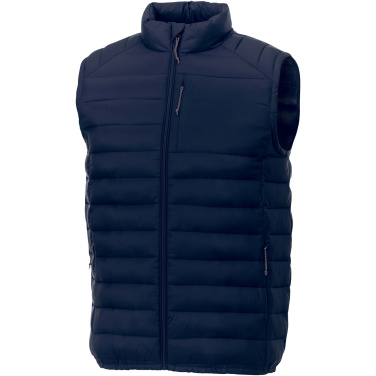 Logo trade promotional merchandise picture of: Pallas men's GRS recycled insulated bodywarmer