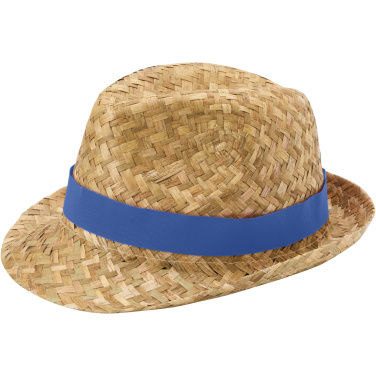 Logo trade business gifts image of: Pricus straw hat