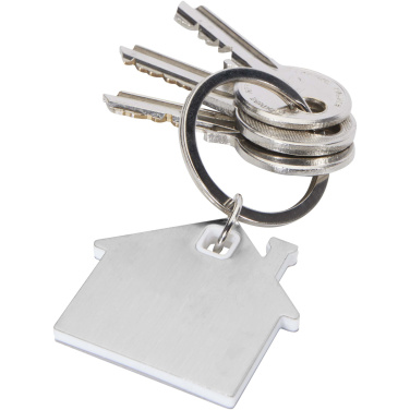 Logo trade promotional product photo of: Nook house-shaped keychain