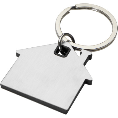Logo trade promotional items picture of: Nook house-shaped keychain