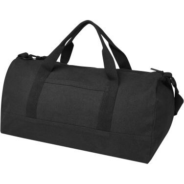Logotrade promotional products photo of: Porter 500 g/m² Aware™ recycled duffel bag 50L