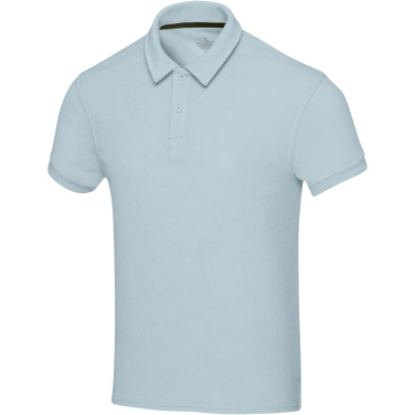 Logo trade promotional items image of: Akoya recycled terry unisex polo