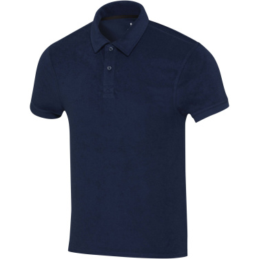 Logotrade corporate gift picture of: Akoya recycled terry unisex polo
