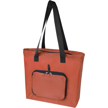 Logotrade promotional merchandise picture of: EcoFold RPET foldable tote bag 16L