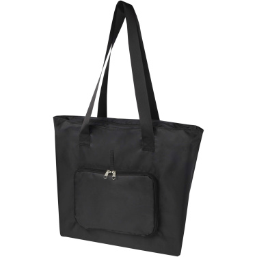 Logo trade promotional gifts image of: EcoFold RPET foldable tote bag 16L
